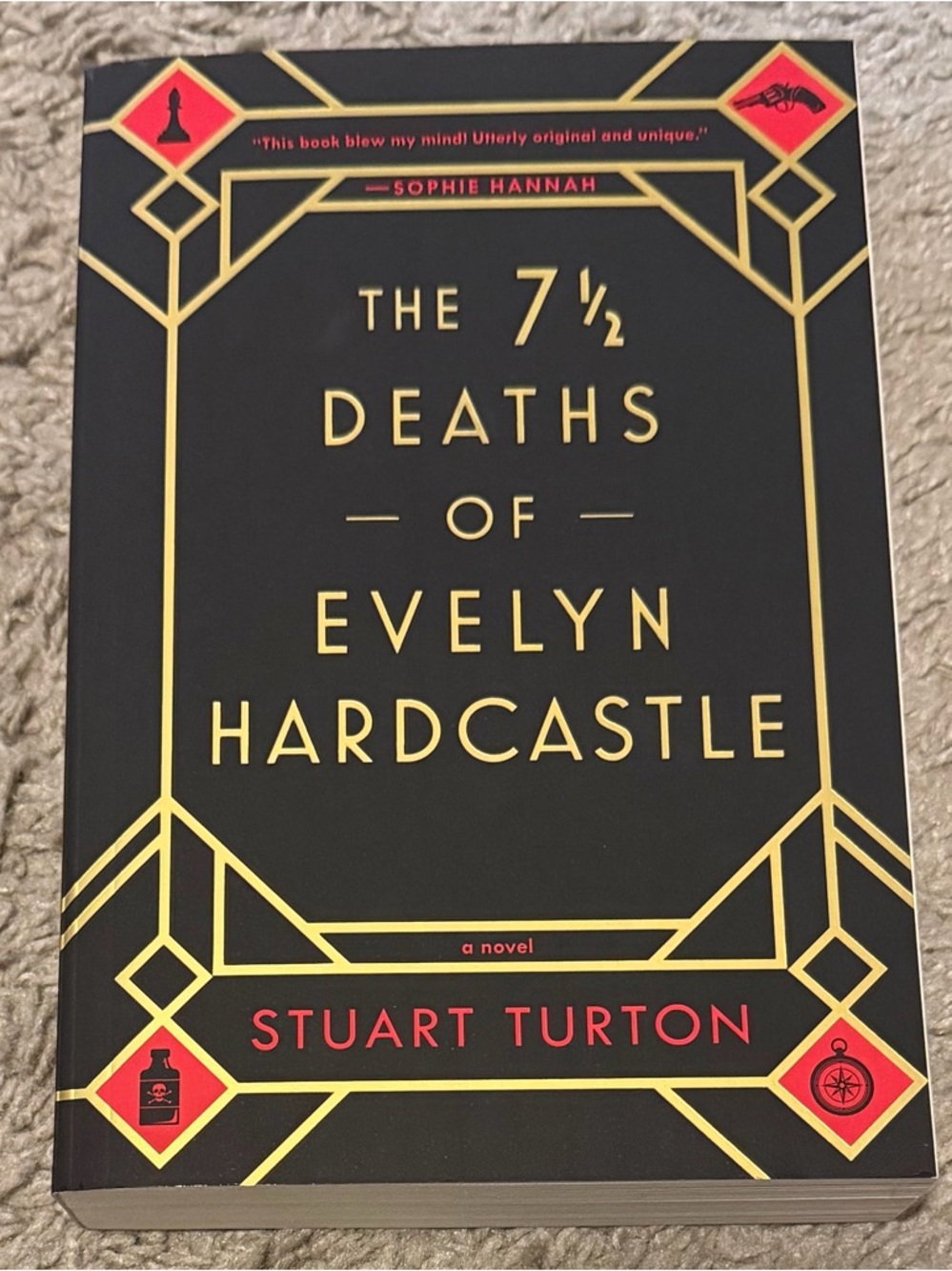 Bundle Price - $3 - BOOK - The 7 1/2 Deaths of Evelyn Hardcastle
